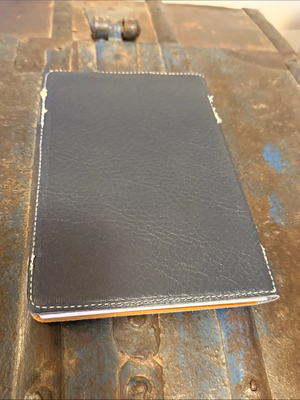 New LL bean unique leather organizer w notepad 📝